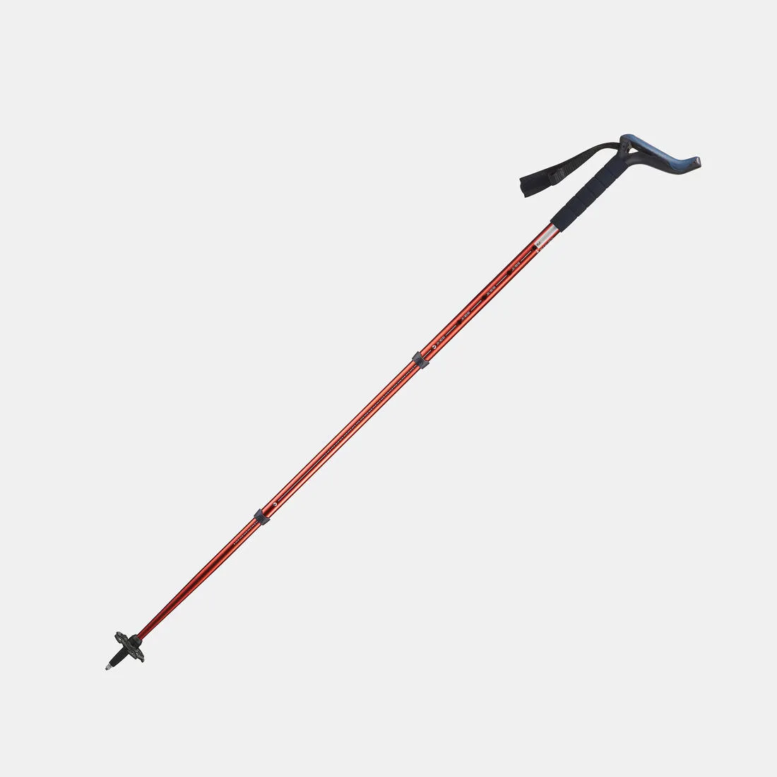 1 bâton canne de randonnée - MT100 Ergonomique vert