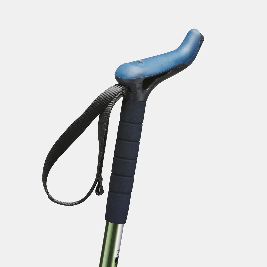 1 bâton canne de randonnée - MT100 Ergonomique vert