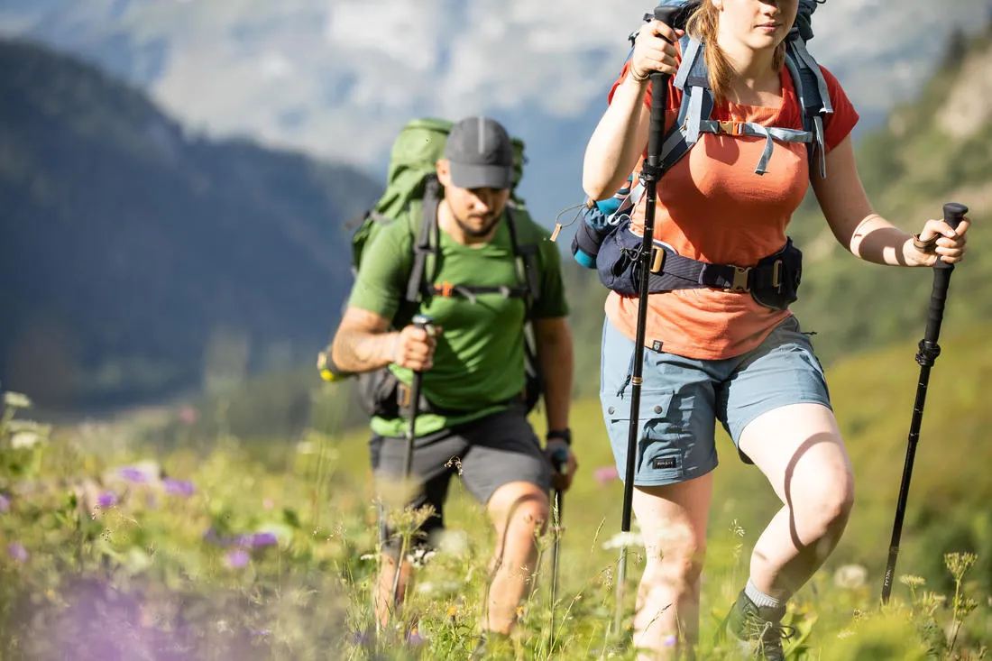 1 bâton ultra-compact de trek - MT900 noir