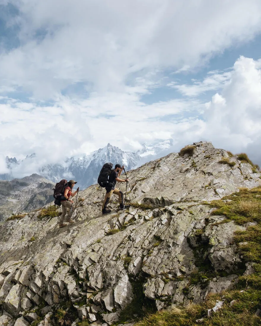 1 bâton ultra-compact de trek - MT900 noir