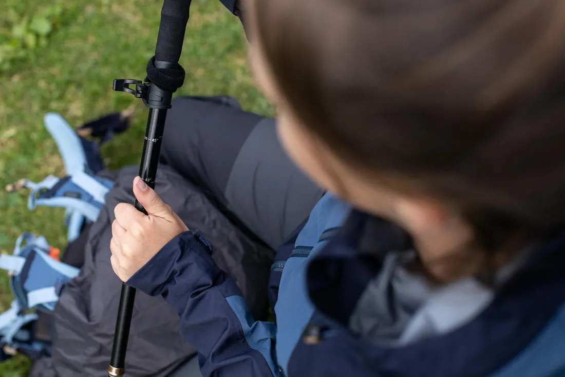 1 bâton ultra-compact de trek - MT900 noir