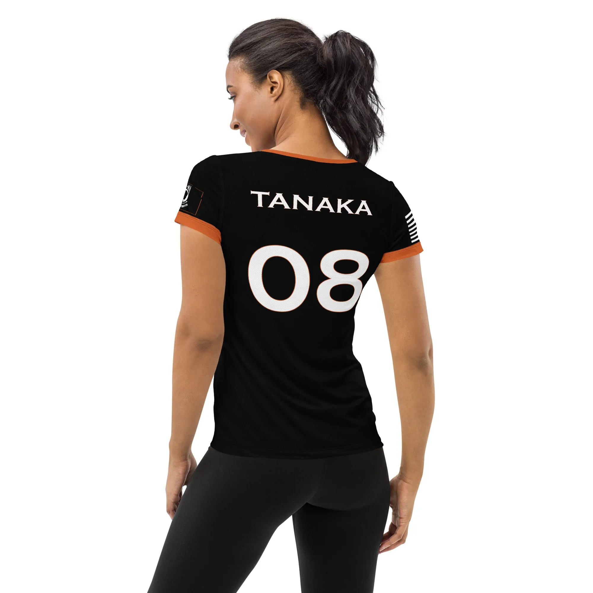 390 COS Women's Athletic Volleyball Shirt - Tanaka