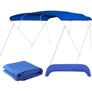 4 Bow Bimini Tops Replacement Canvas Cover (Canvas Only) Blue