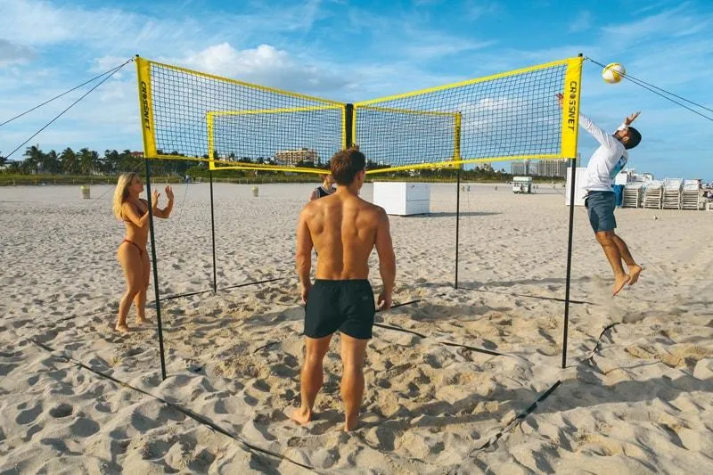4 way Volleyball