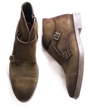 $495 TO BOOT NEW YORK - Double Monk Strap Boots W Zip - 13