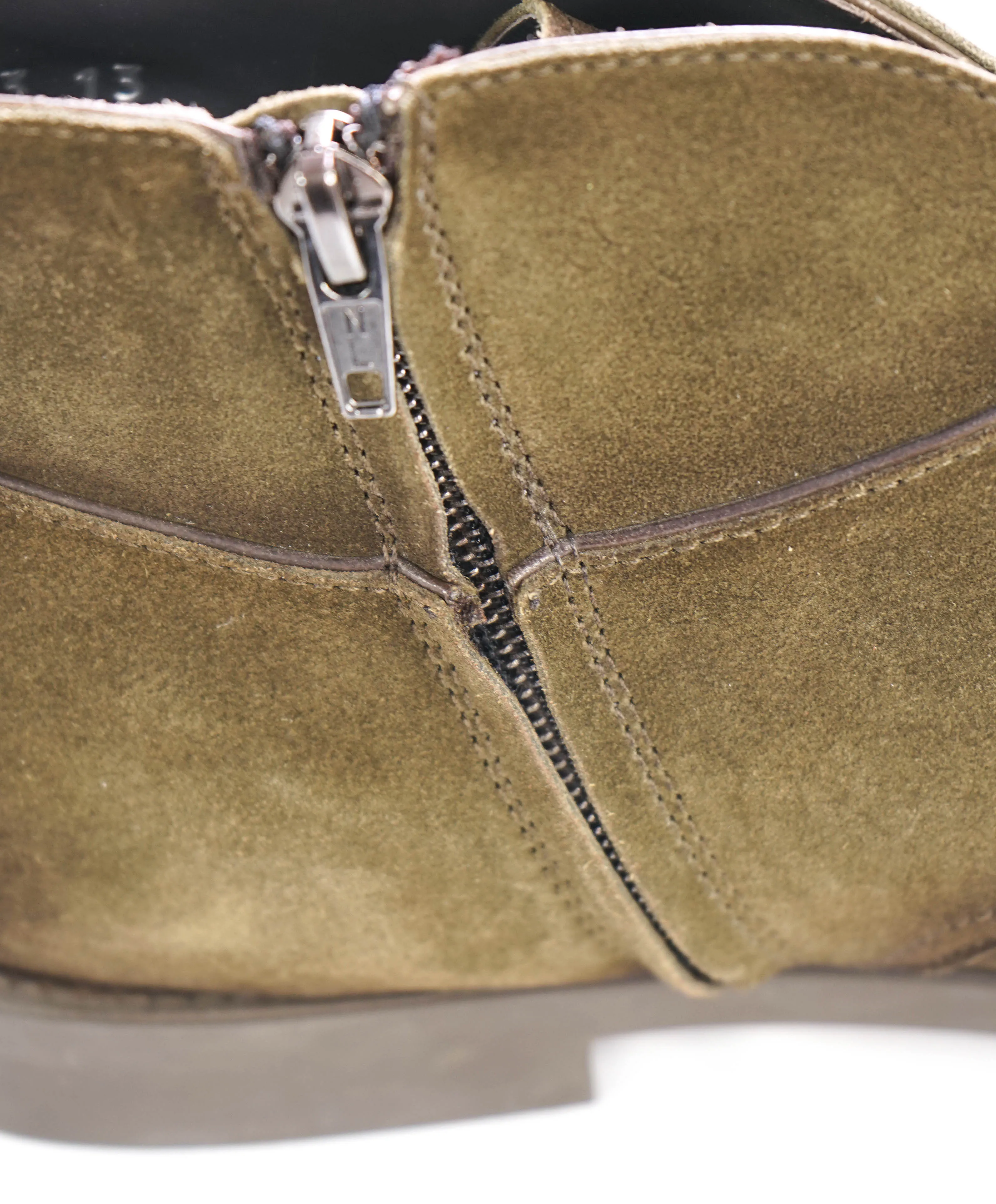 $495 TO BOOT NEW YORK - Double Monk Strap Boots W Zip - 13