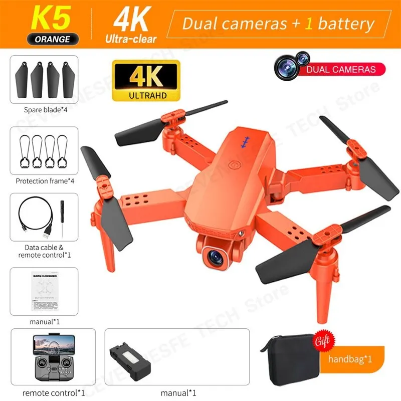 4K HD Dual Camera Drone |  FPV Pro Mini Quadcopter