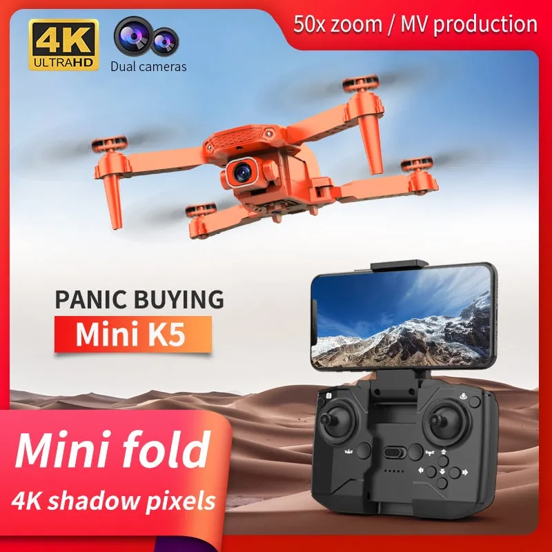 4K HD Dual Camera Drone |  FPV Pro Mini Quadcopter