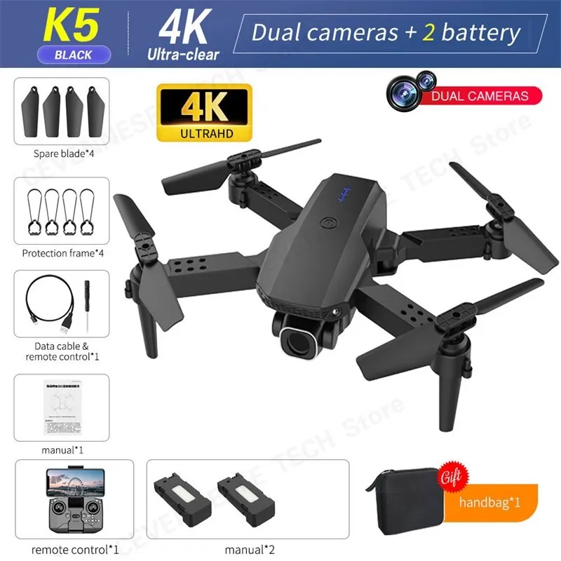 4K HD Dual Camera Drone |  FPV Pro Mini Quadcopter