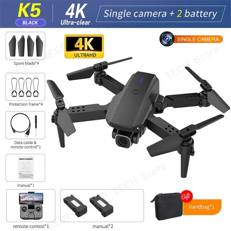 4K HD Dual Camera Drone |  FPV Pro Mini Quadcopter