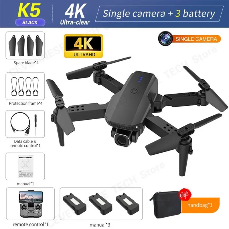 4K HD Dual Camera Drone |  FPV Pro Mini Quadcopter