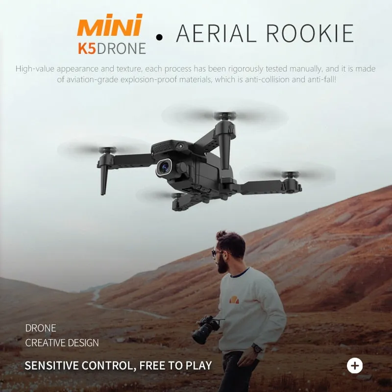 4K HD Dual Camera Drone |  FPV Pro Mini Quadcopter