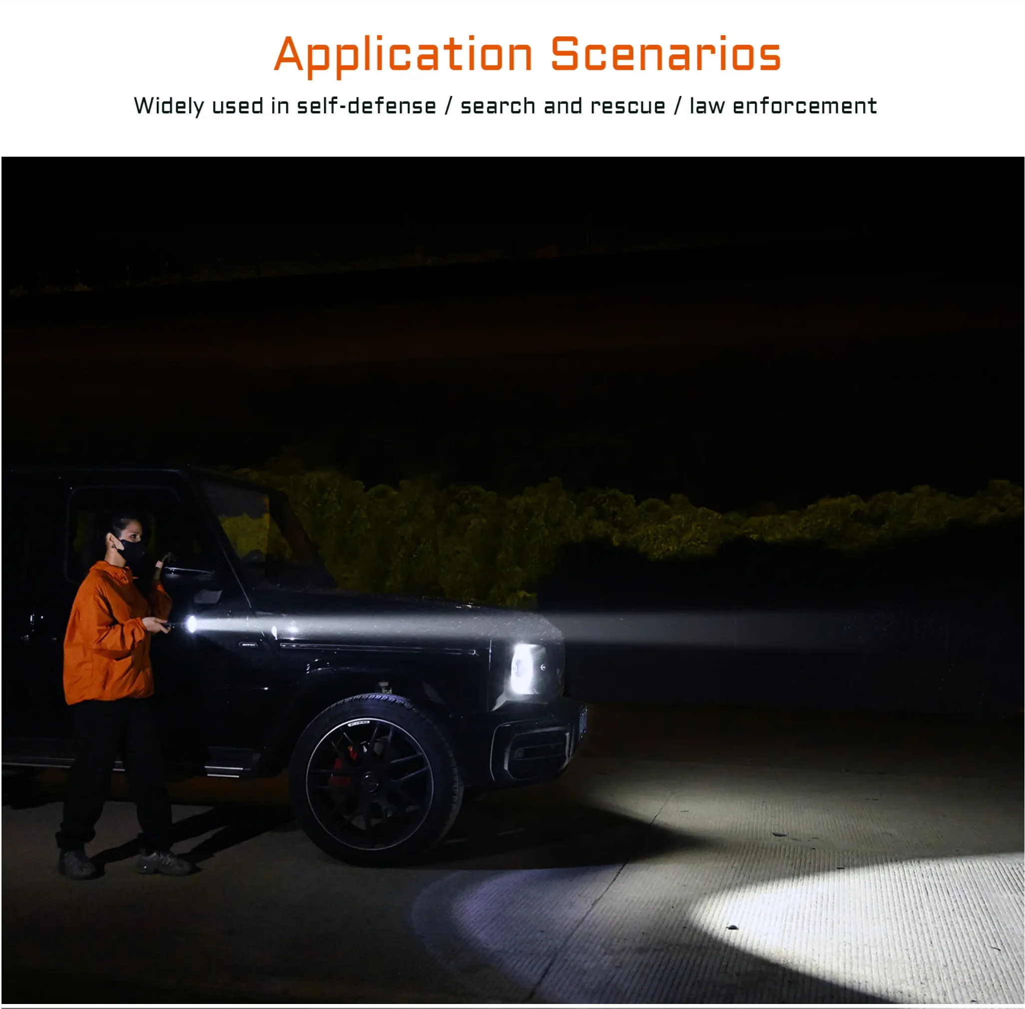 ACEBEAM P20 Professional Long Distance Flashlight