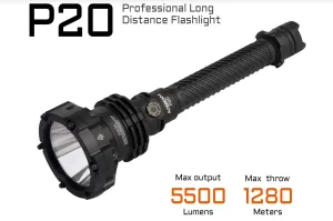 ACEBEAM P20 Professional Long Distance Flashlight