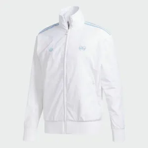 Adidas Skateboarding X Krooked Track Jacket White/Clear Blue