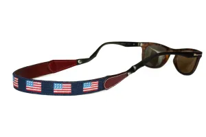AMERICAN FLAG NEEDLEPOINT SUNGLASS STRAPS™