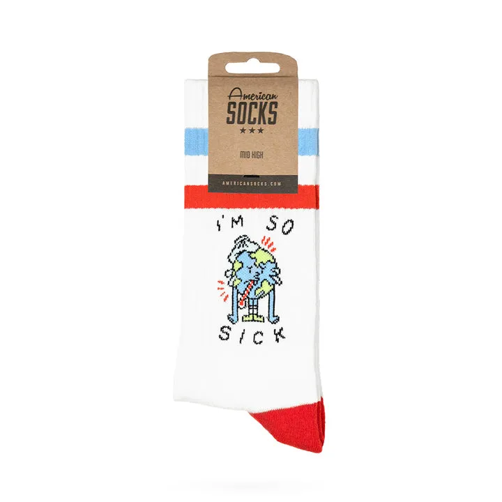 American Socks I'm So Sick - Mid High