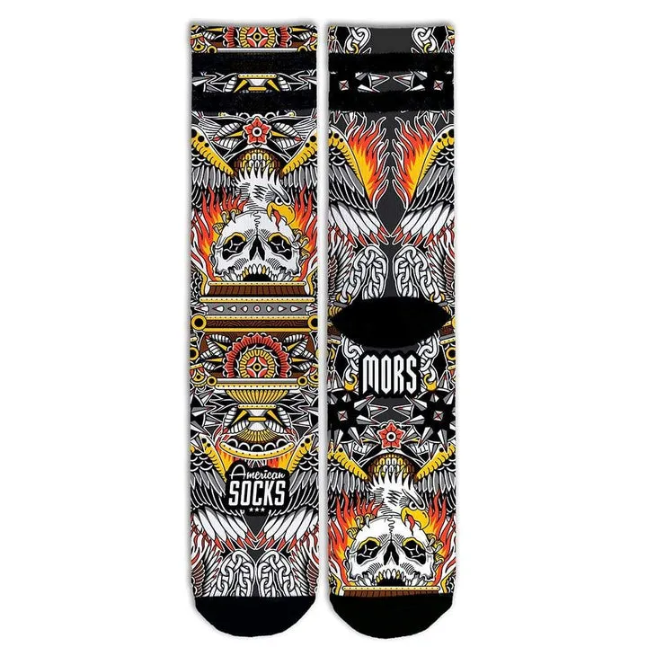 American Socks Signature Eagle Of Fire - Mid High