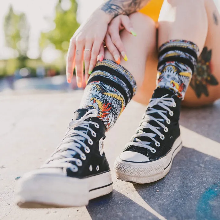 American Socks Signature Eagle Of Fire - Mid High