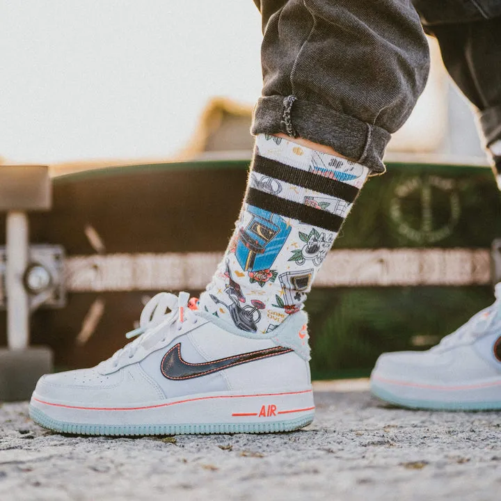 American Socks Signature Game Over - Mid High