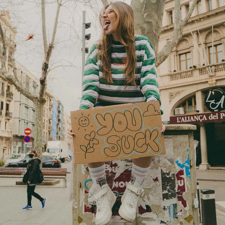 American Socks You Suck - Mid High