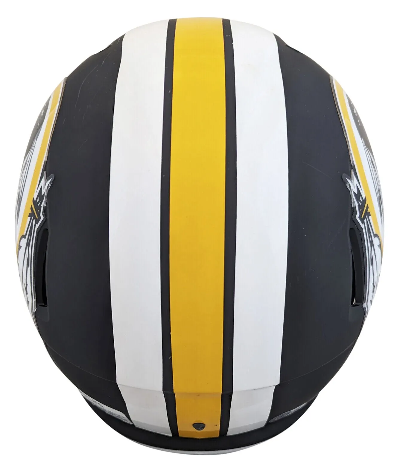 Art Monk "HOF 08" Signed Flat Black Full Size Speed Rep Helmet BAS Witnessed