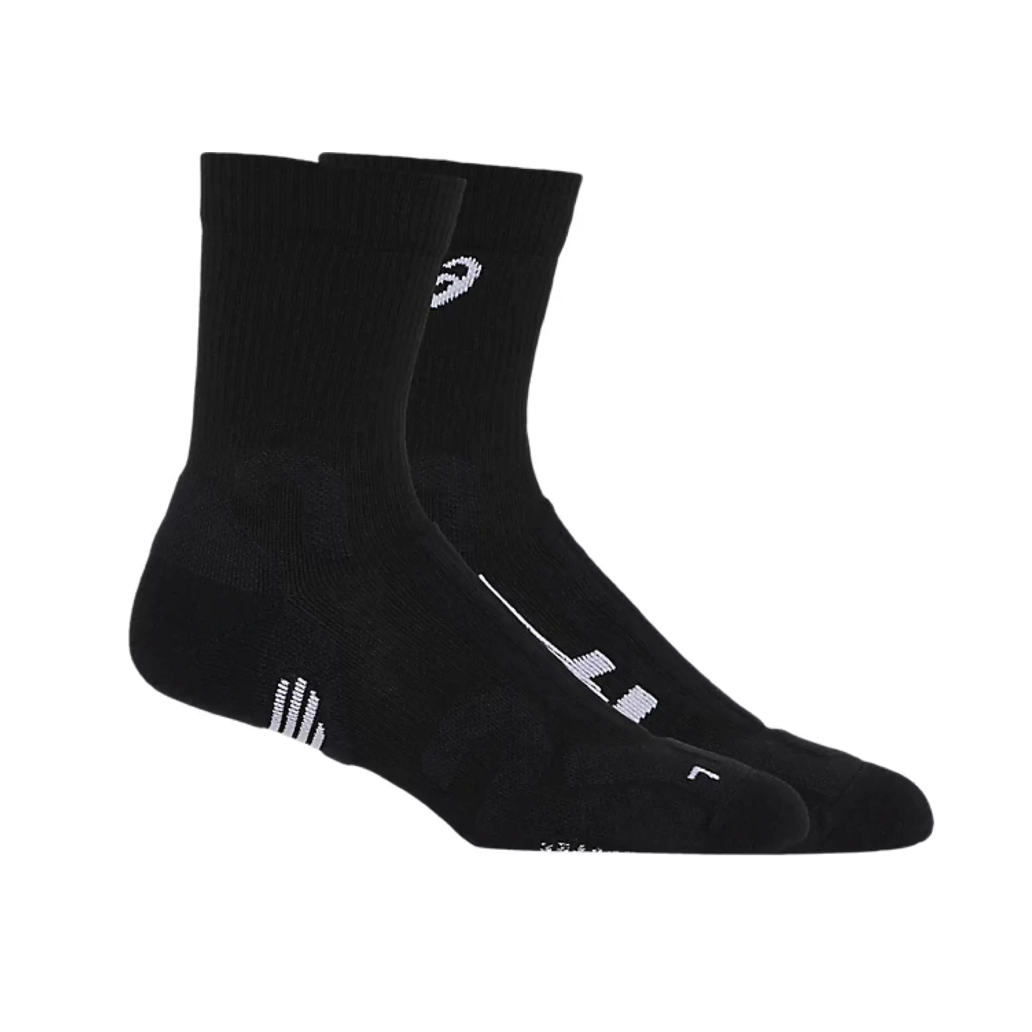 ASICS Court  Tennis Specialist Crew Sock (Unisex) Black