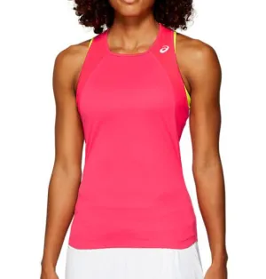 Asics Womens Club Tank Top Laser Pink