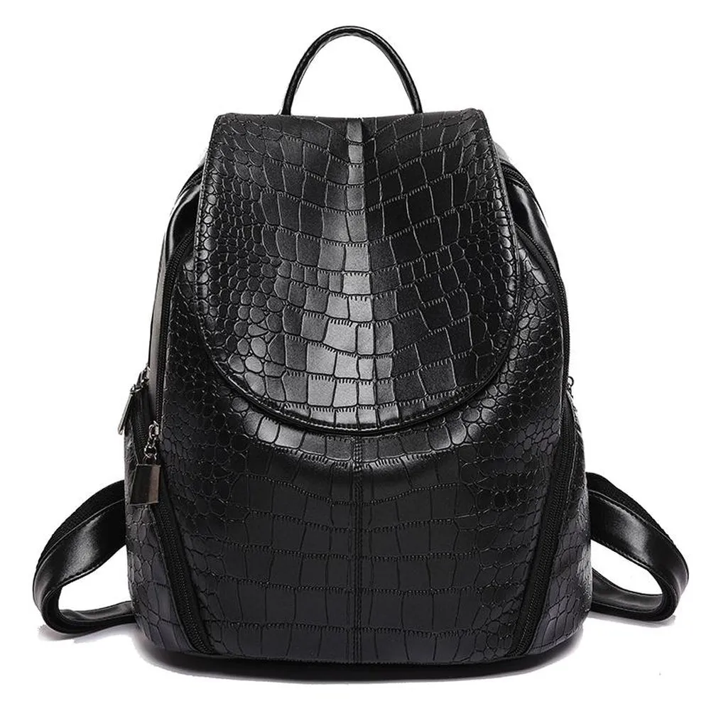 Backpack & Handbag Set  <br>Vegan-Leather