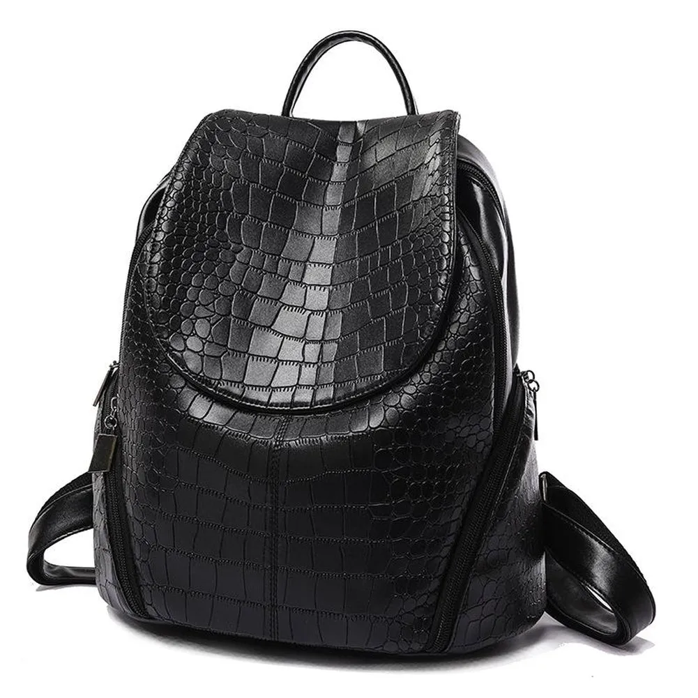 Backpack & Handbag Set  <br>Vegan-Leather