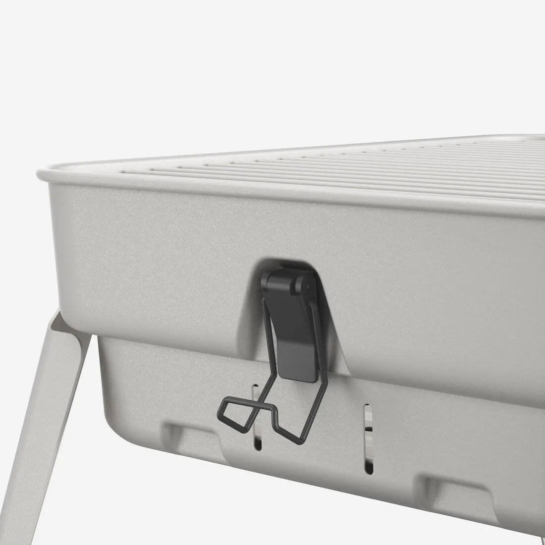 Barbecue 500 portable de camping pour 4 personnes, à bois, charbon et briquette