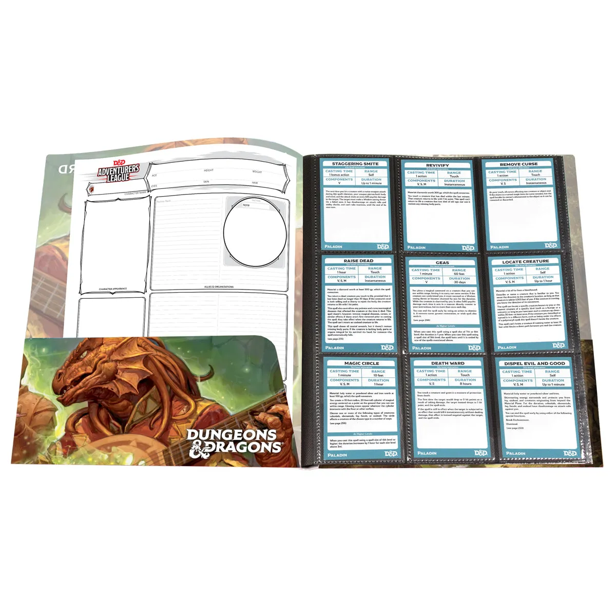 Bard - Class Folio with Stickers for Dungeons & Dragons
