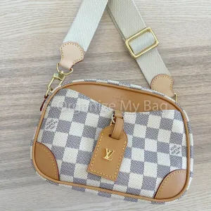 Beige Vachetta Canvas Strap