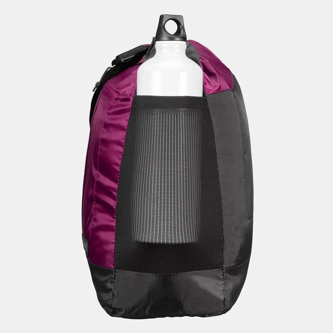 Besace compacte de trek voyage TRAVEL 15L noire