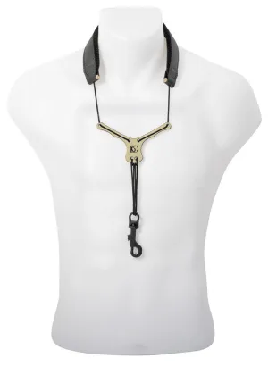 BG Saxophone Zen Extender Strap ~ Black ~ Alto, Tenor Sax