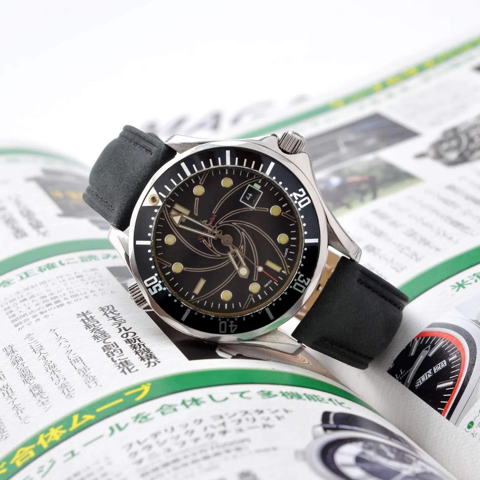 BISONSTRAP Vintage Crazy Horse Leather  Watch Band with Stainless Steel Buckle