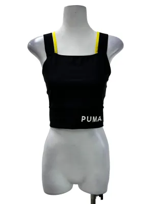Black Double Straps Tank Bra