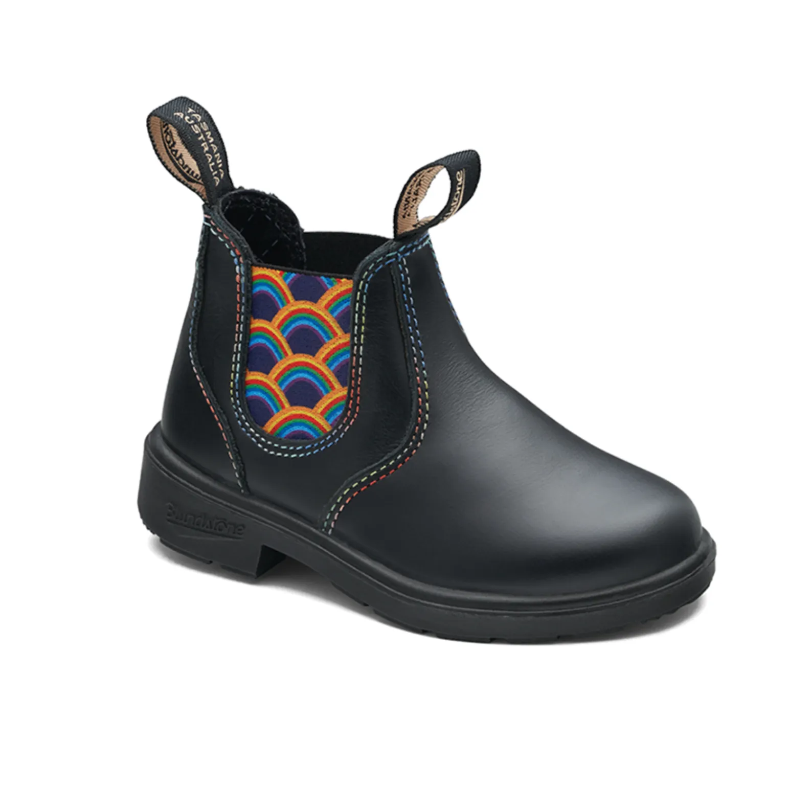 Blundstone - 2254 Kids Elastic Sided Boot - Black Rainbow