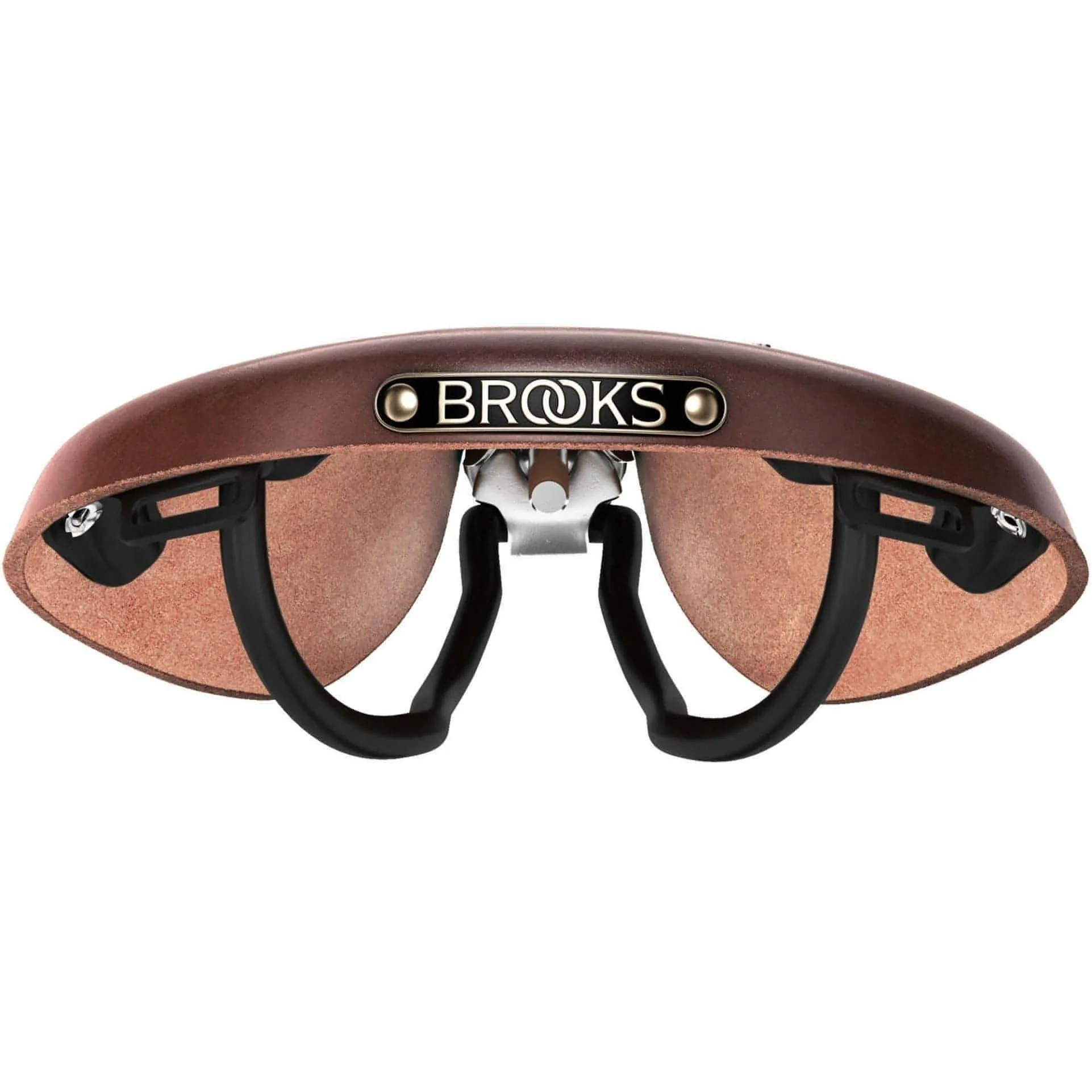 Brooks England B17 Leather Womens Short Saddle - Brown