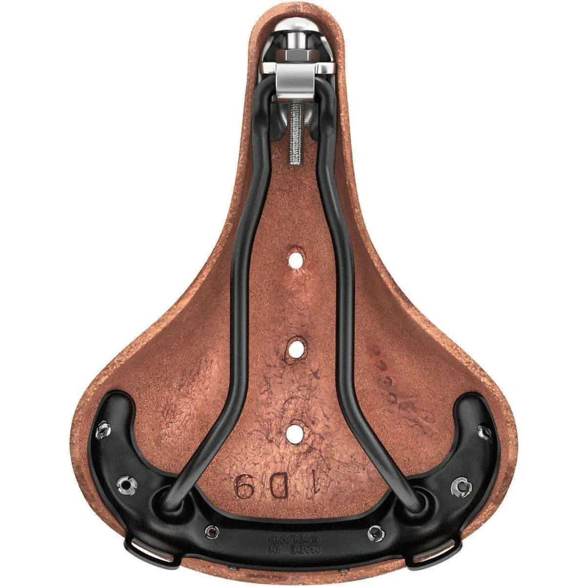 Brooks England B17 Leather Womens Short Saddle - Brown