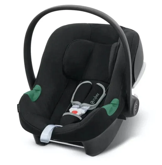 Bugaboo Fox Cub Aton B2 Travel System - Black/Stormy Blue