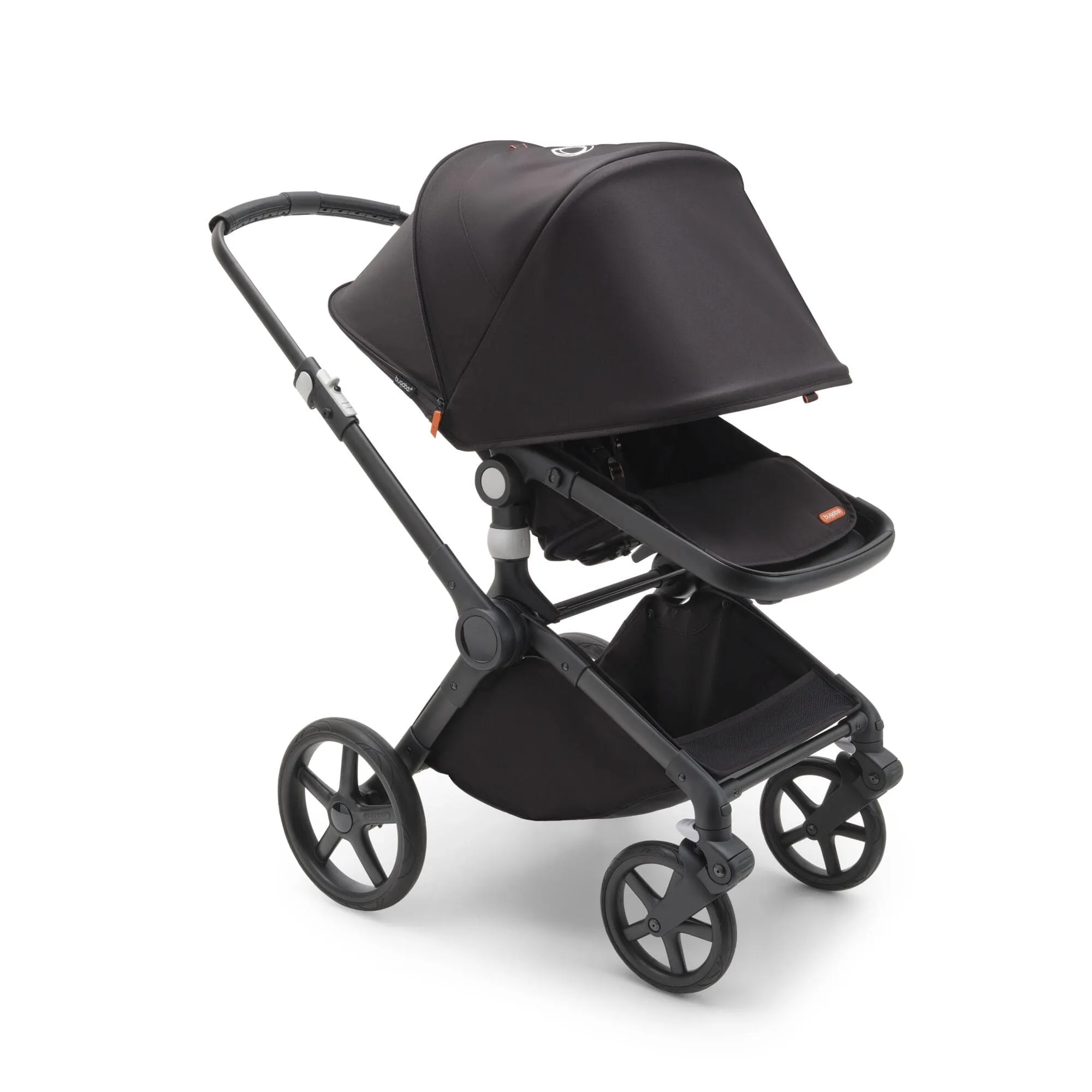 Bugaboo Fox Cub Cloud T Travel System - Black/Midnight Black