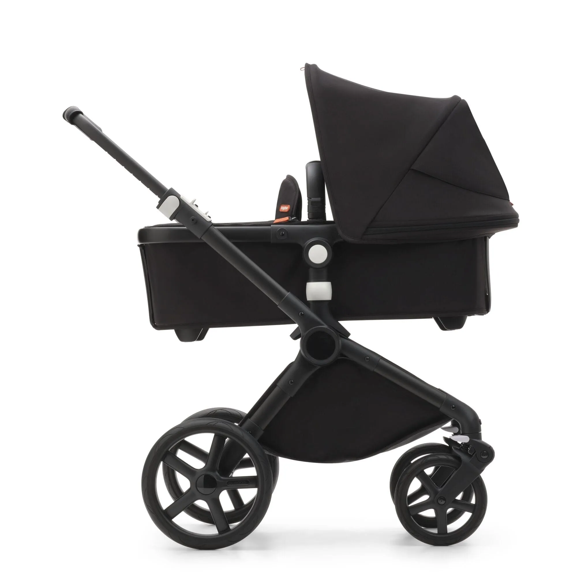 Bugaboo Fox Cub Cloud T Travel System - Black/Midnight Black