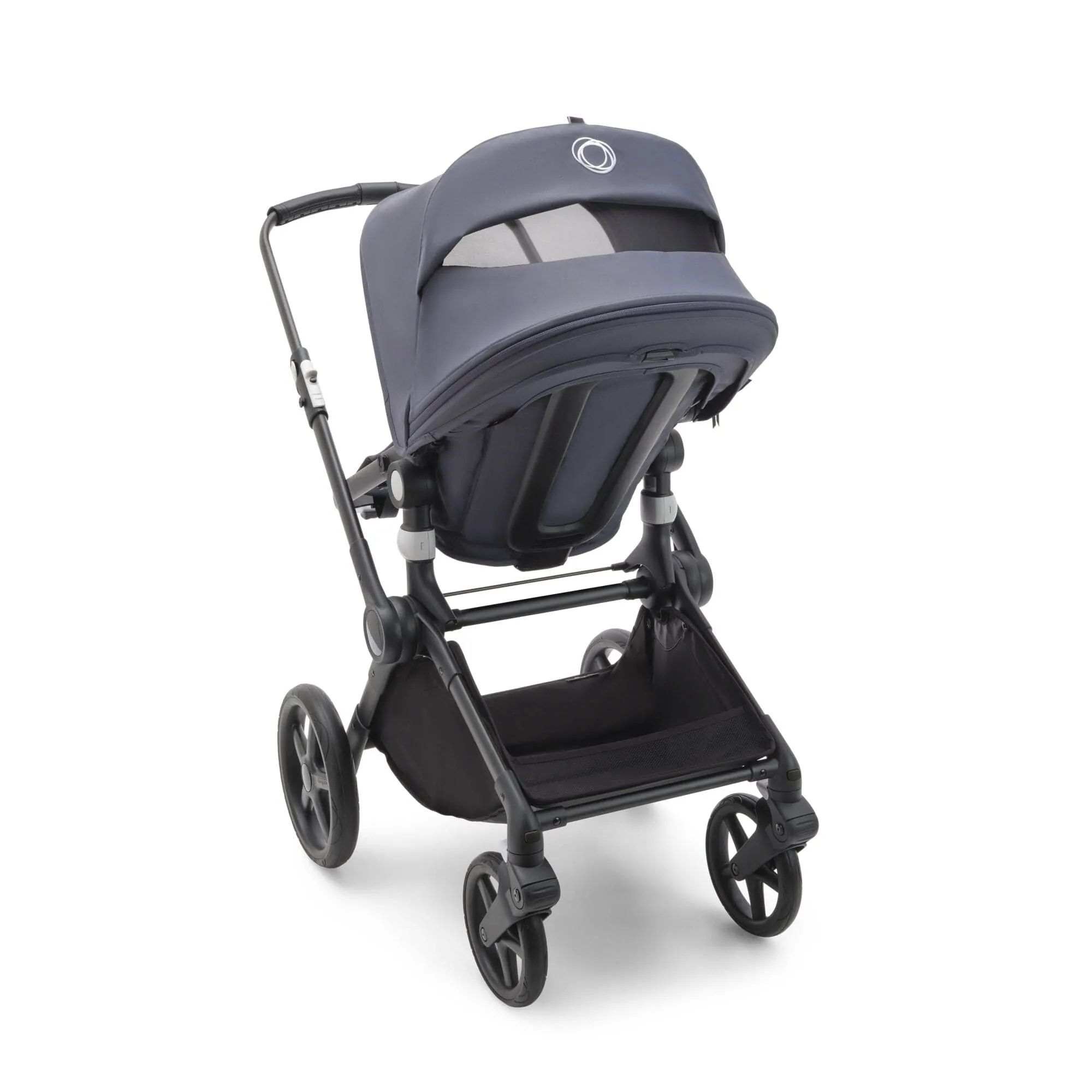 Bugaboo Fox Cub Essential Bundle - Black/Stormy Blue