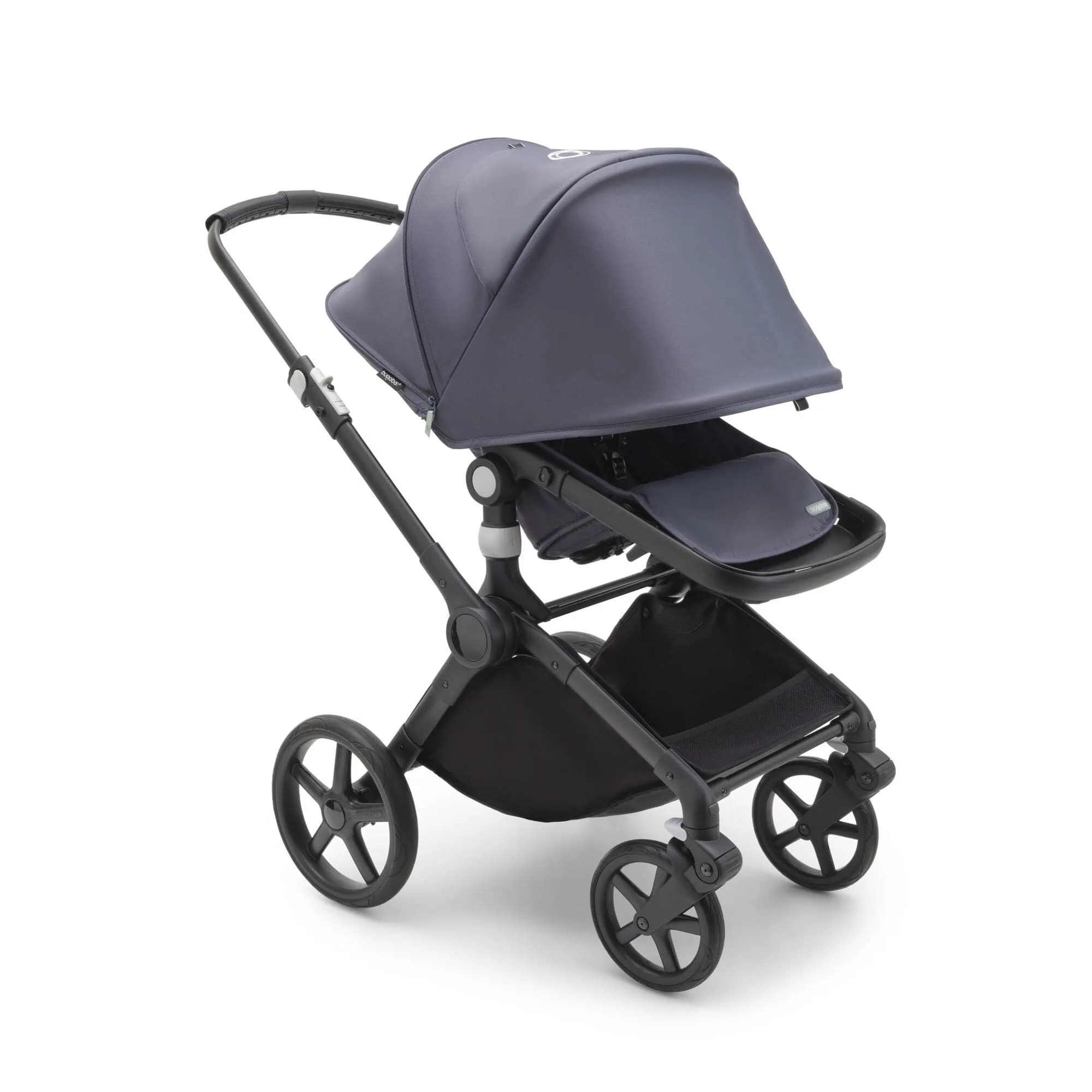 Bugaboo Fox Cub Essential Bundle - Black/Stormy Blue