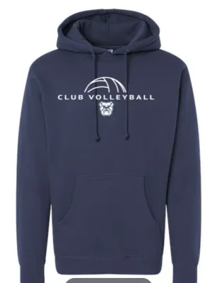 Butler Women's Club Volleyball Hooded Sweatshirt Navy