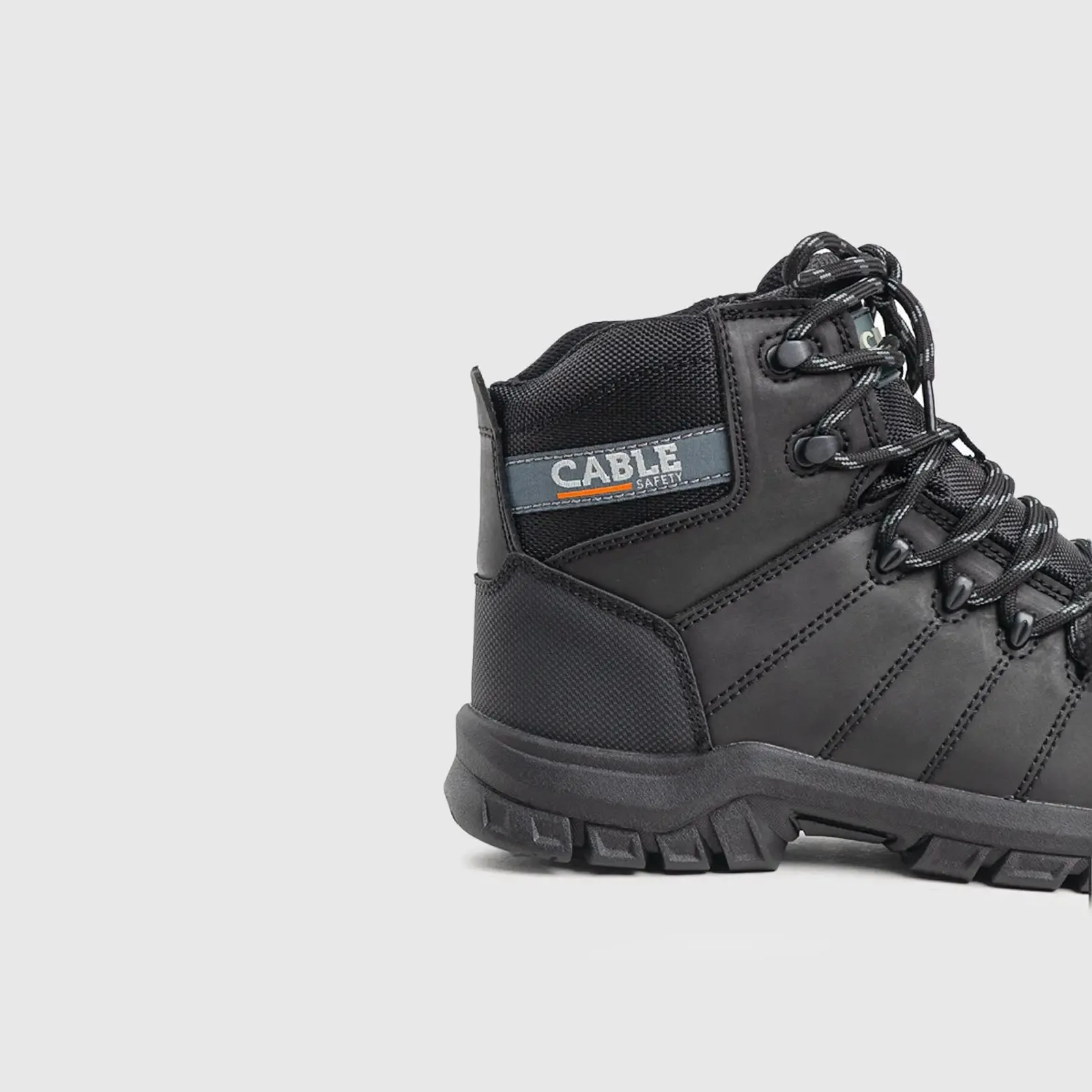 Cable Zinc Safety Boot Black