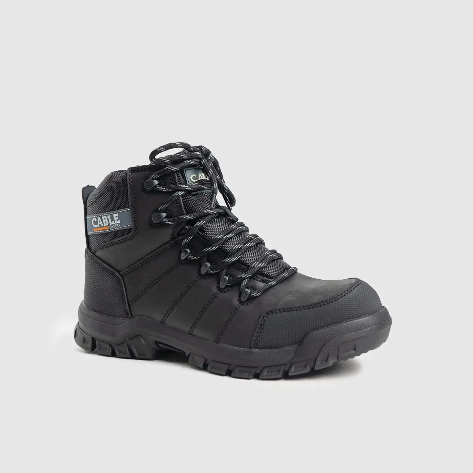 Cable Zinc Safety Boot Black