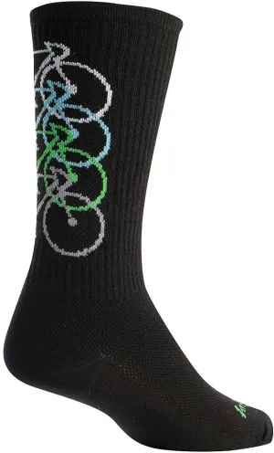 Calcetines Sock Guy (Stacked 8" Wool Crew LG/XL)