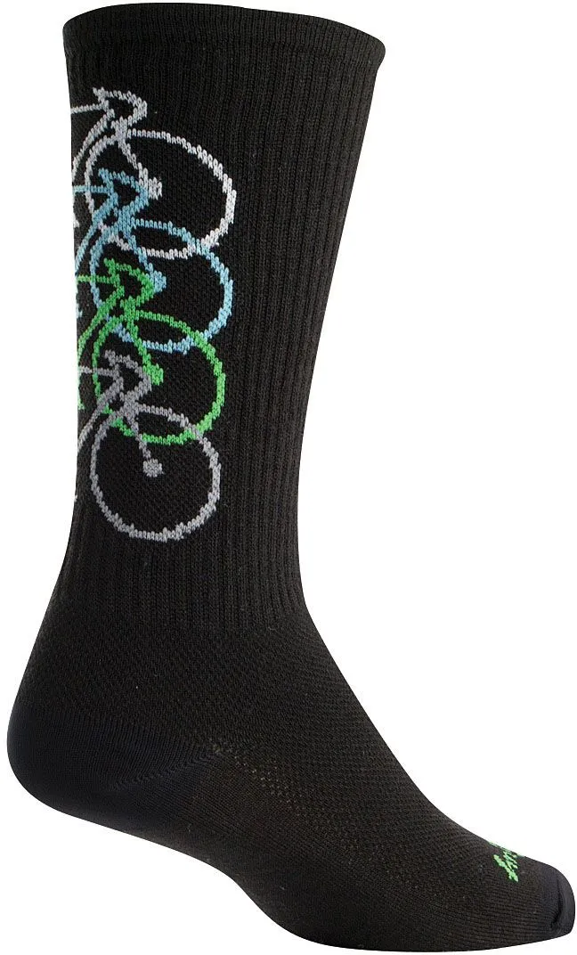 Calcetines Sock Guy (Stacked 8" Wool Crew LG/XL)